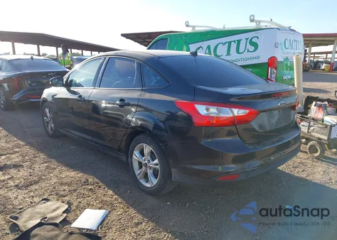 2014 Ford Focus Se из США, поврежденный, VIN 1FADP3F28EL453933